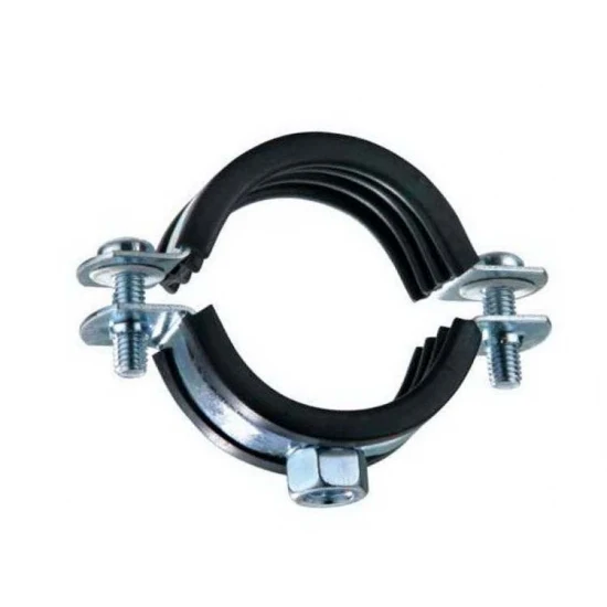 High Quality Galvanizing R Clamp Cable with Rubber