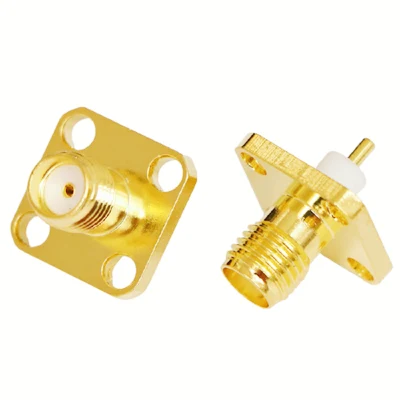 Factory Directly Topwave RF Coaxial SMA Connector with Flange Best Quality