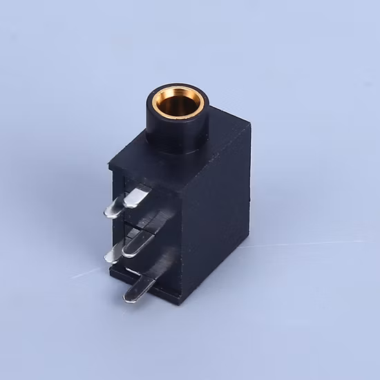 3.5 mm, 4 Conductors, Right Angle, Surface Mount (SMT) , Dual Switches, Shielded, Audio Jack Connector