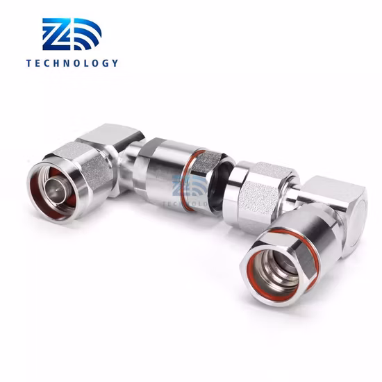 N Male Right Angle RF Connector for 1/2