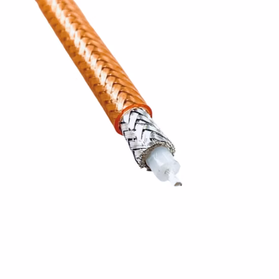 Small Size Rg178 High Temperature Coaxial Cable 50ohm