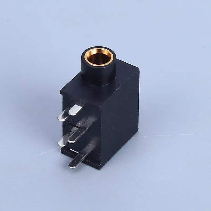3.5 mm, 4 Conductors, Right Angle, Surface Mount (SMT) , Dual Switches, Shielded, Audio Jack Connector